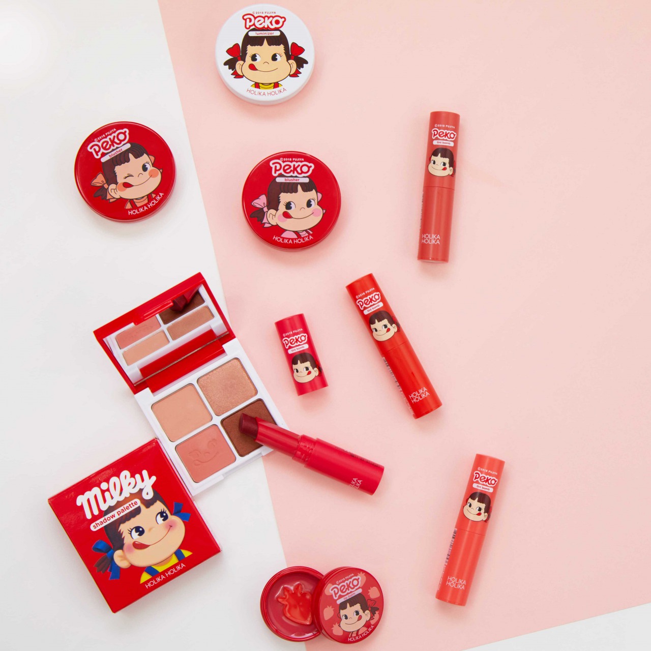 HOLIKAHOLIKA(ホリカホリカ)がカワイイ!! おすすめのチーク・リップ・アイシャドウ・ハイライトを紹介!の画像
